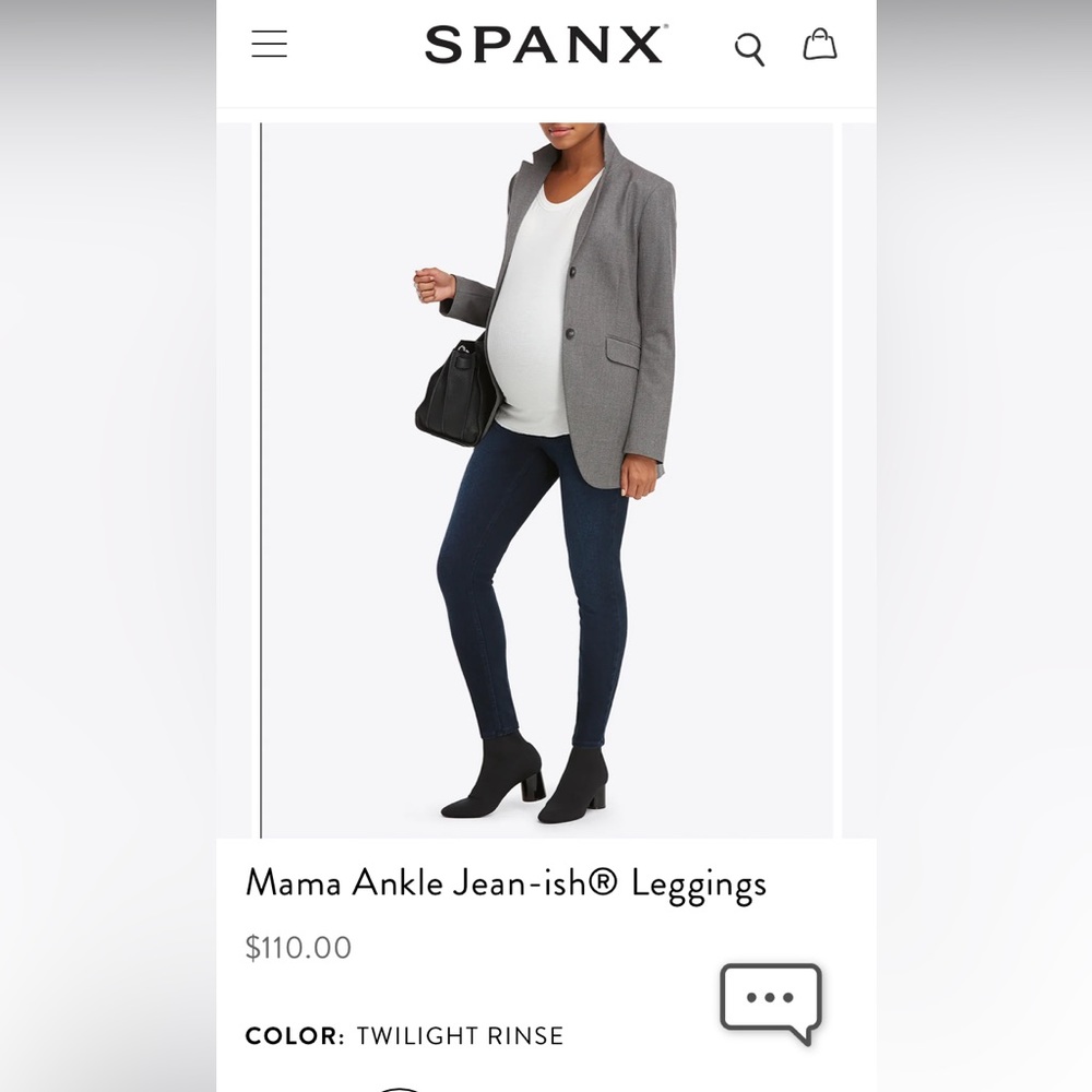 Spanx maternity jeans